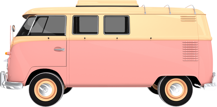 Retro Camper Caravan